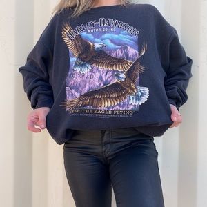 1990 Harley Davidson Crewneck
